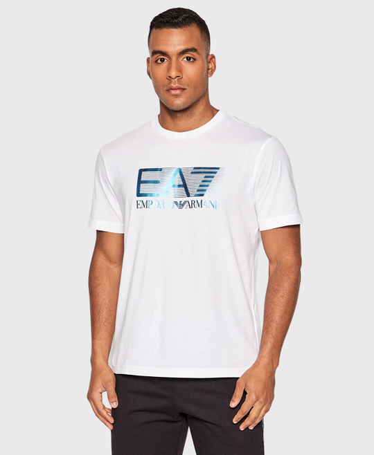 EA7 Emporio Armani 6Lpt81 Logo T-Shirt White