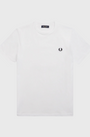 Fred Perry M3519 Ringer T-Shirt White