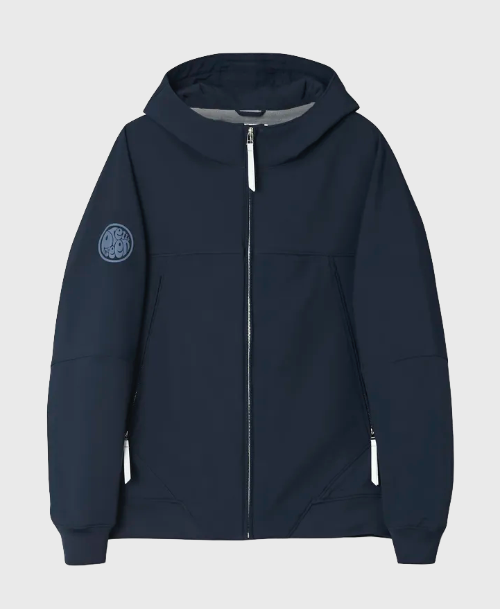 Pretty Green Cyclone Hooded Jacket Navy