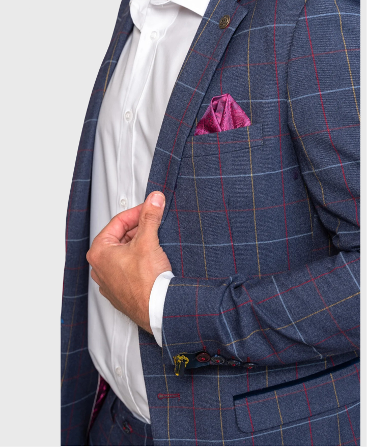 Marc Darcy Drake Blazer Navy