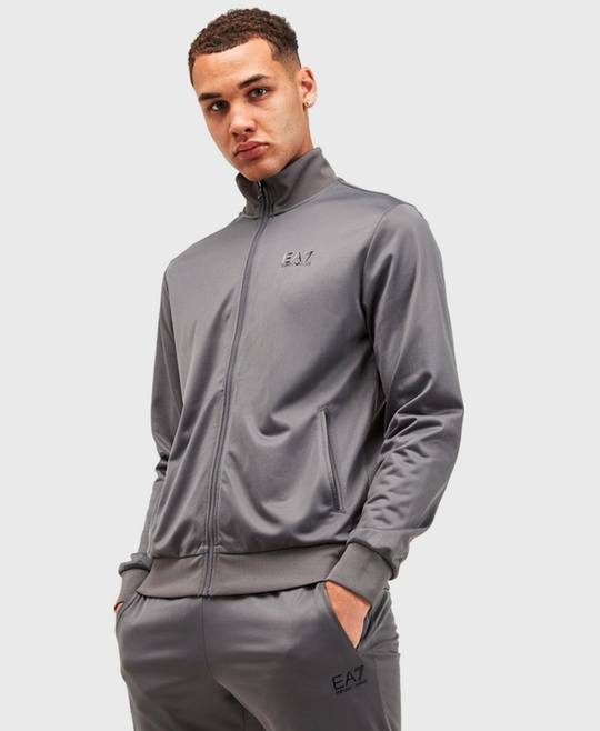 Emporio Armani EA7 Core Id Poly Track Top Iron Gate