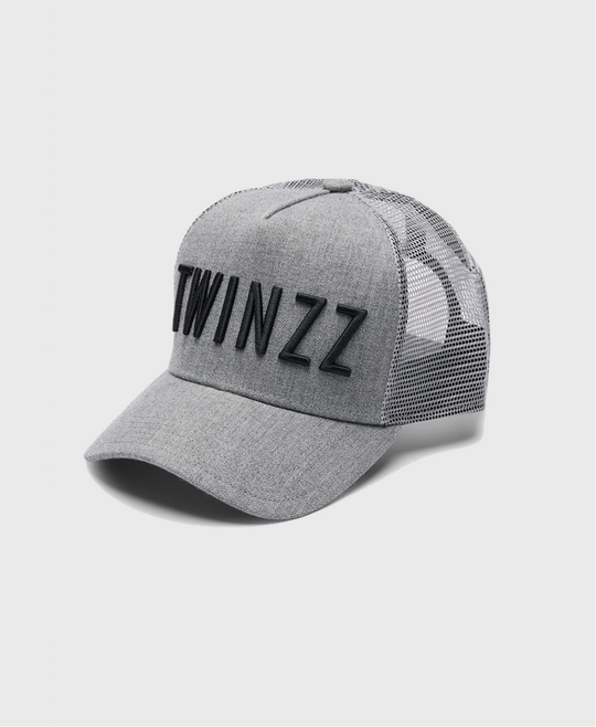 Twinzz Trucker Hat Grey/Black