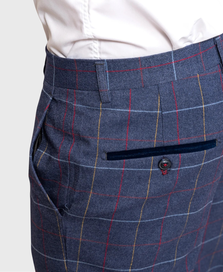 Marc Darcy Drake Trousers Navy