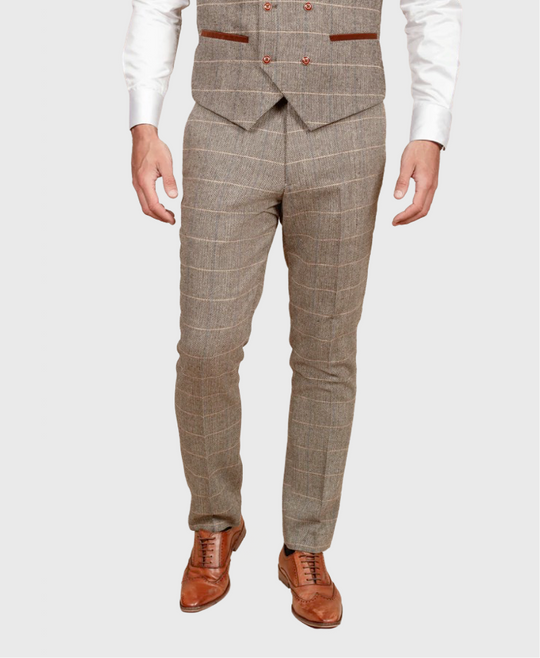 Marc Darcy Dx7 Trousers Tan