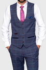Marc Darcy Drake Waistcoat Navy