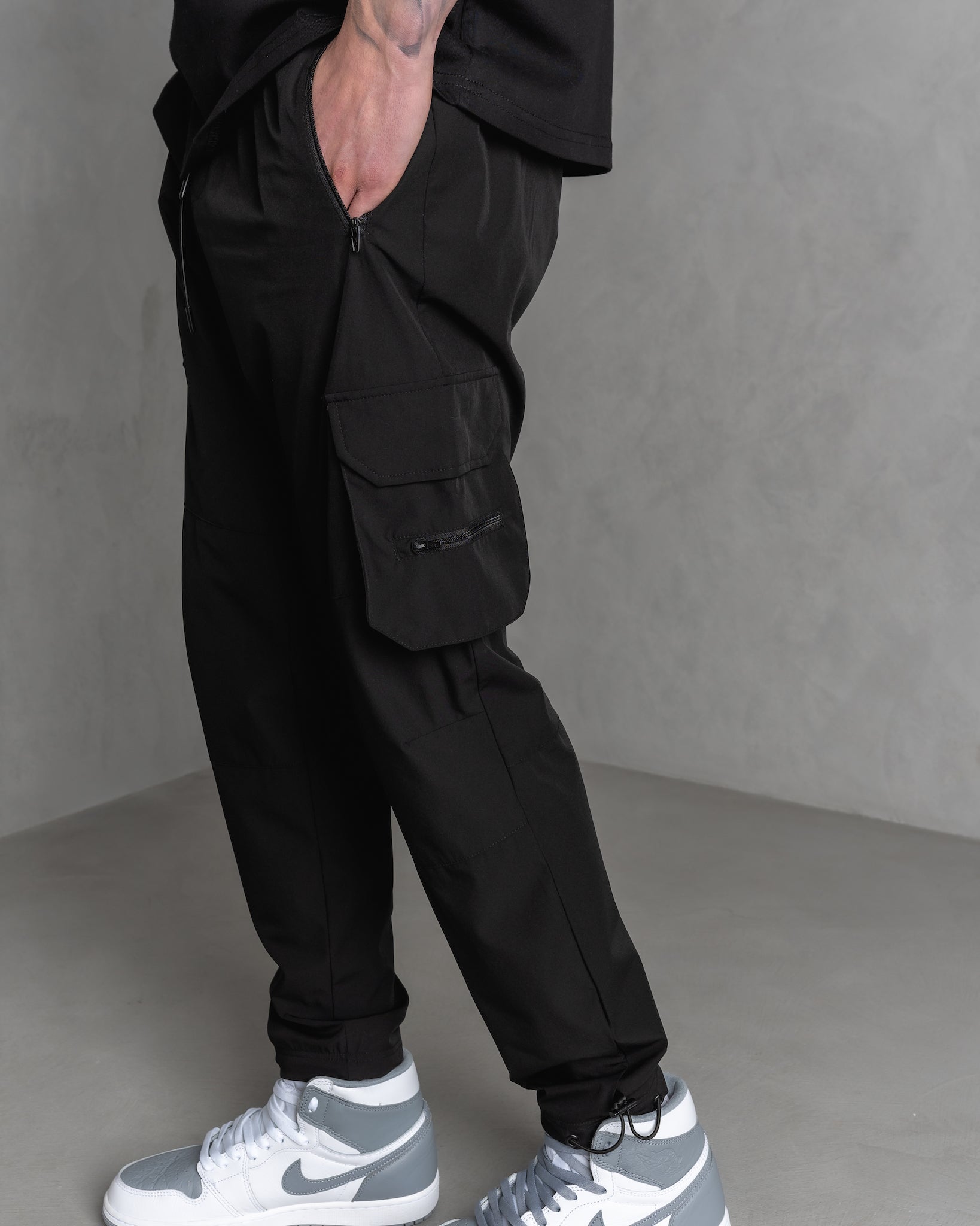 Syenti Technical Cargo Pant Black