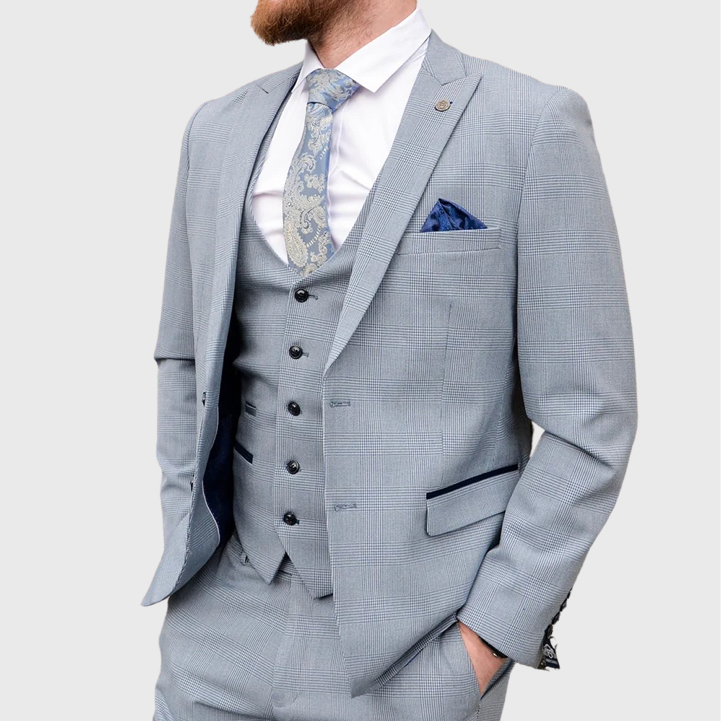 Marc Darcy Bromley Blazer Sky Blue