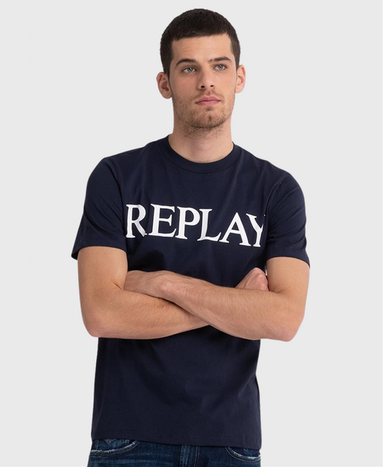 Replay M6457 Compact T-Shirt Navy Blue