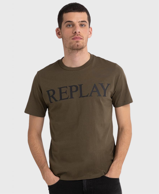 Replay M6457 Compact T-Shirt Khaki Green