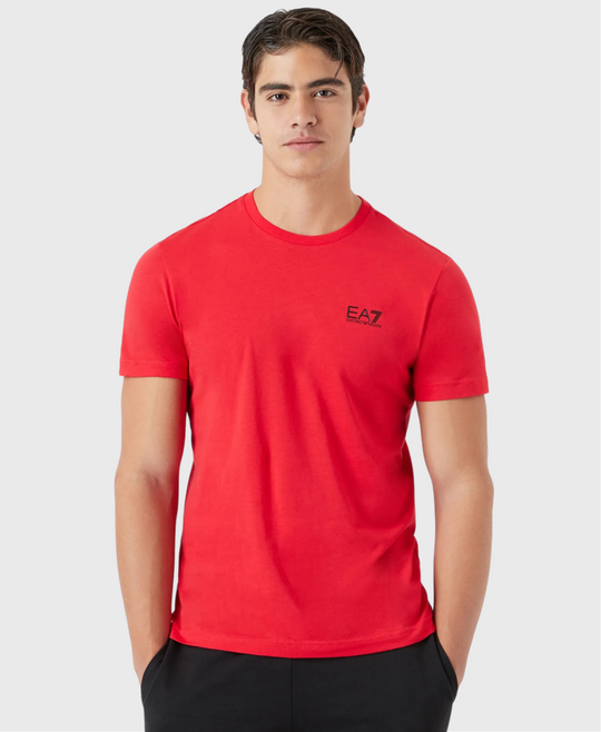 EA7 Emporio Armani 8NPT51 Jersey T-Shirt Racing Red