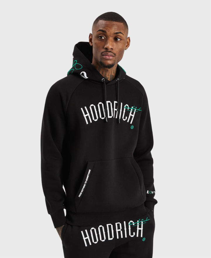 Hoodrich OG Heat Hoodie Black – Vault Menswear