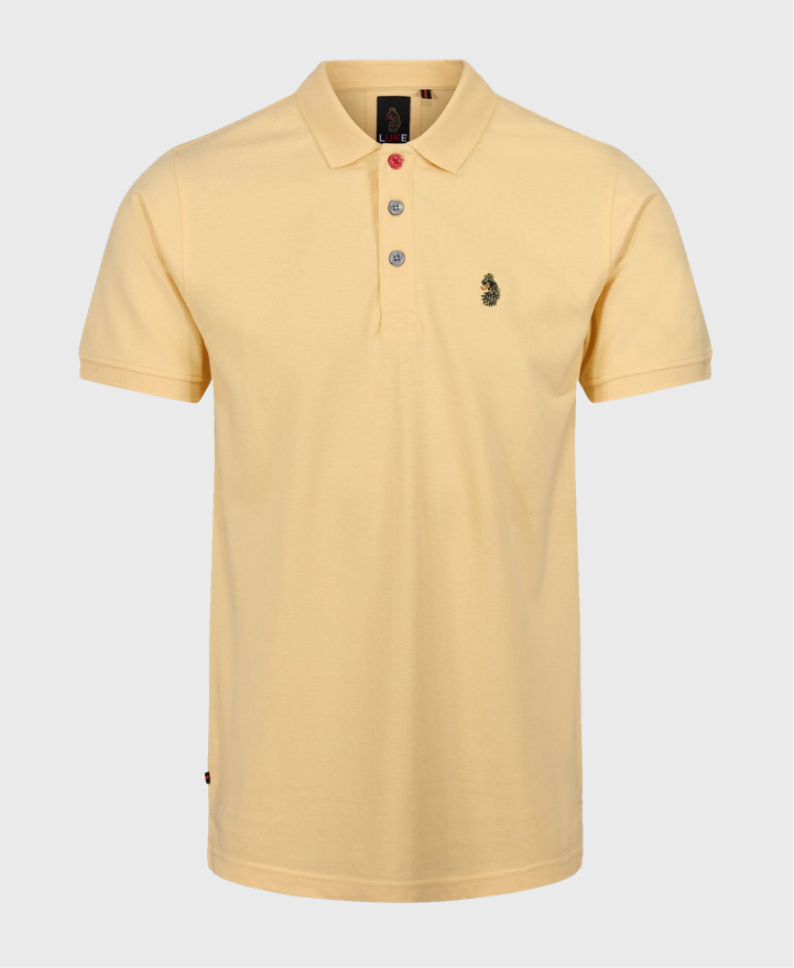 Luke 1977 New Mead Polo Shirt Honey Yellow