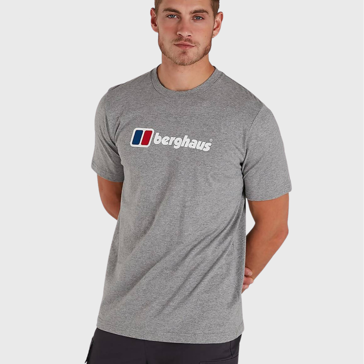 Berghaus Organic Classic Logo T-Shirt Dark Grey