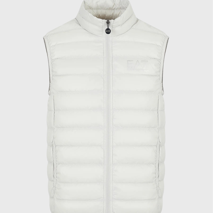 EA7 Emporio Armani 8NPQ01 Gilet Light Grey