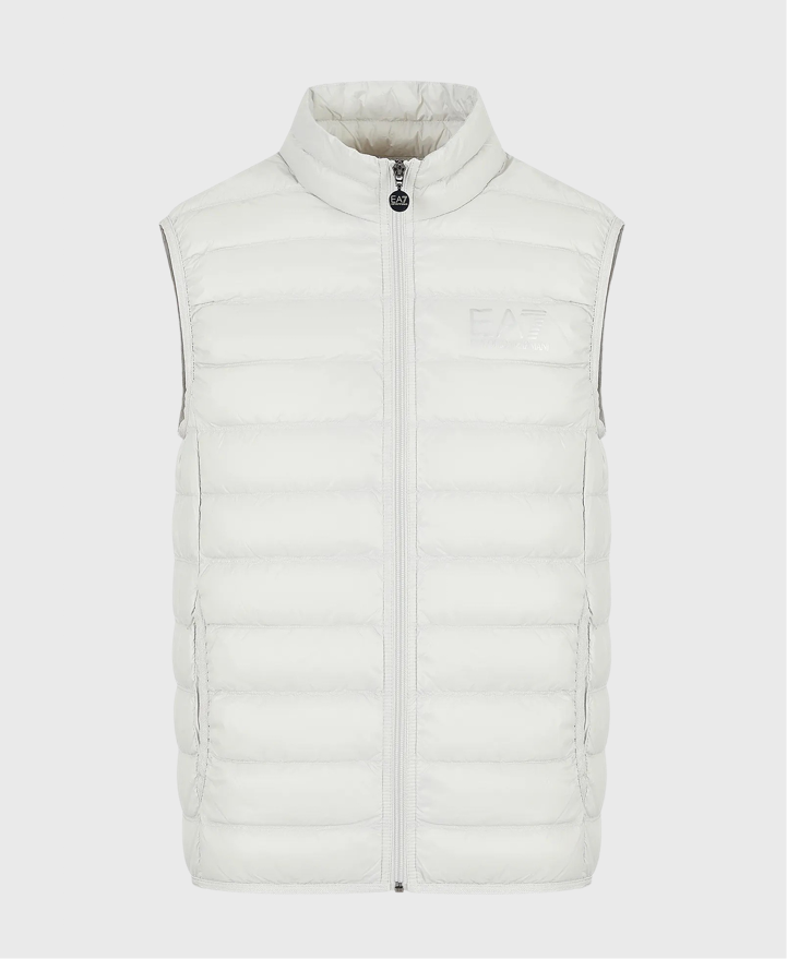 EA7 Emporio Armani 8NPQ01 Gilet Light Grey