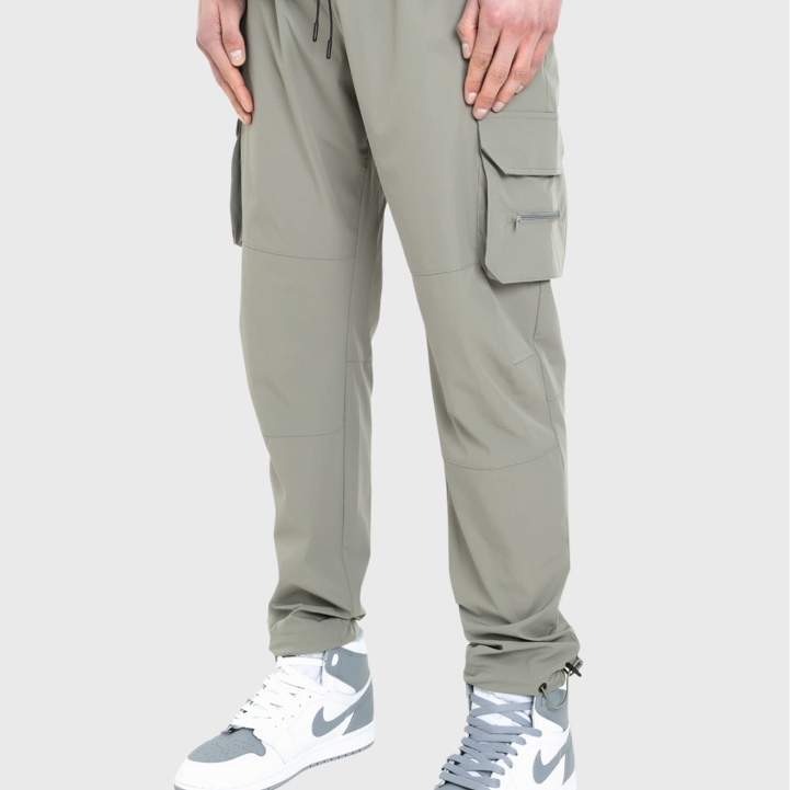 Syenti Technical Cargo Pant Stone Grey