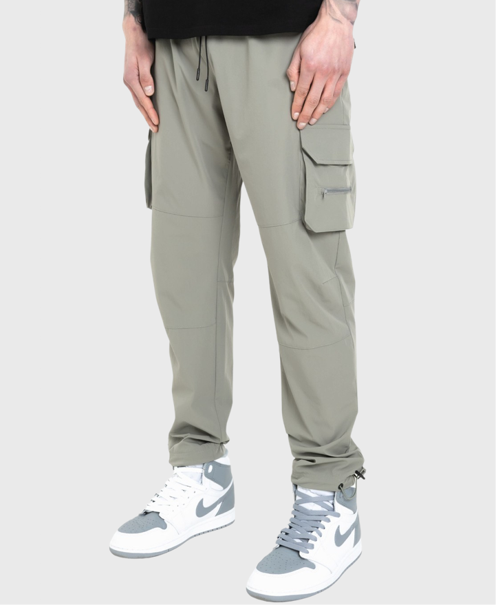 Syenti Technical Cargo Pant Stone Grey