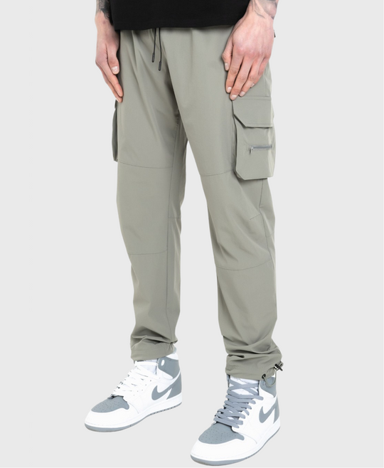 Syenti Technical Cargo Pant Stone Grey