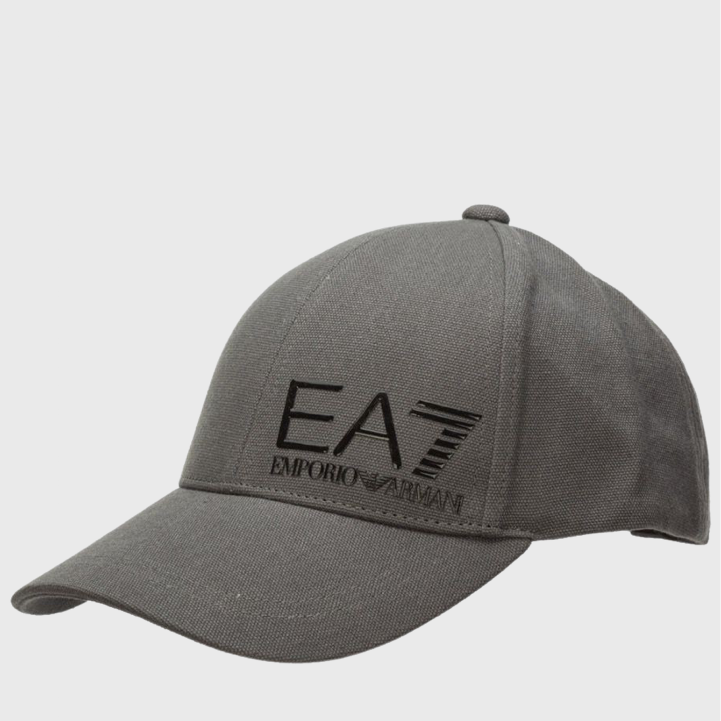 EA7 Emporio Armani Woven Baseball Cap Irongate/Black