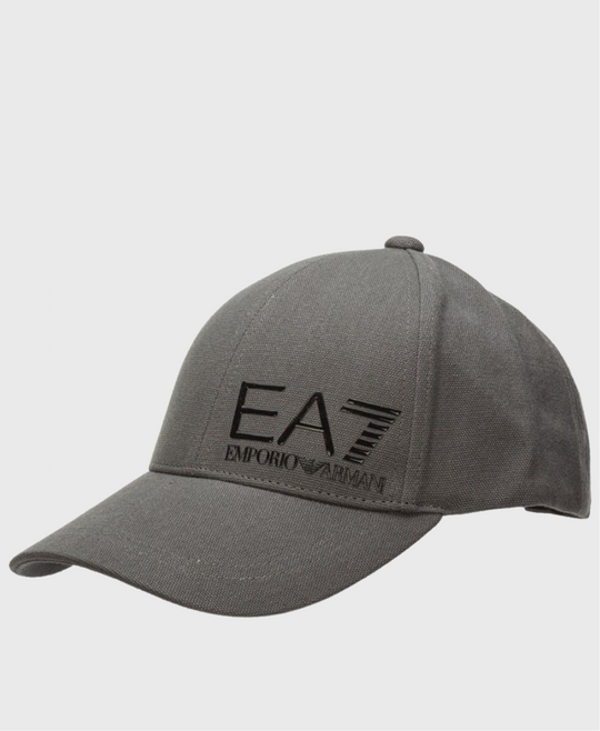 EA7 Emporio Armani Woven Baseball Cap Irongate/Black