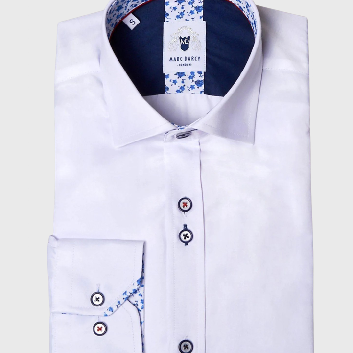 Marc Darcy Alfie Shirt White