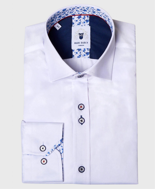 Marc Darcy Alfie Shirt White