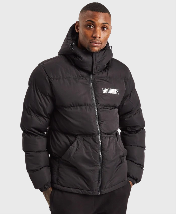 Hoodrich OG Stack Jacket Black – Vault Menswear