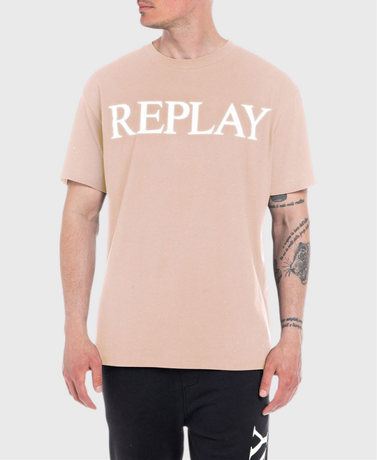Replay M6475 Compact T-Shirt Sand Beige