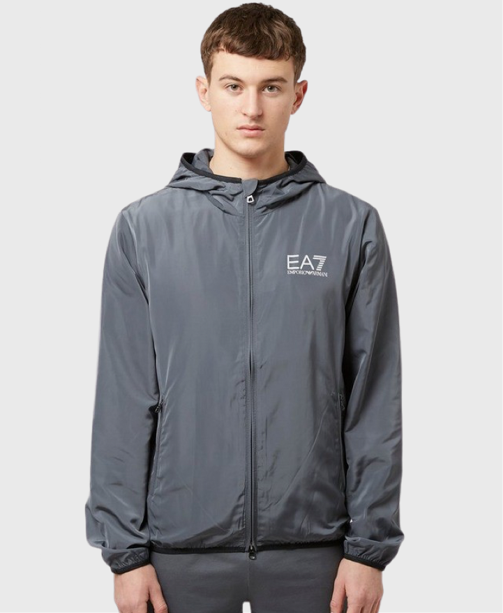 EA7 Emporio Armani 8NPB04 Core Bomber Jacket Grey