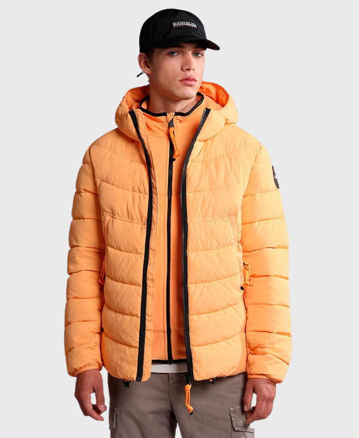 Napapijri Ambato Jacket Orange – Vault Menswear