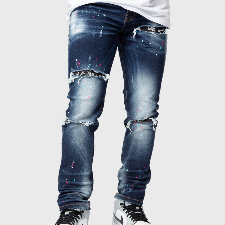 Valere Milano Modello Jeans Indigo Blue