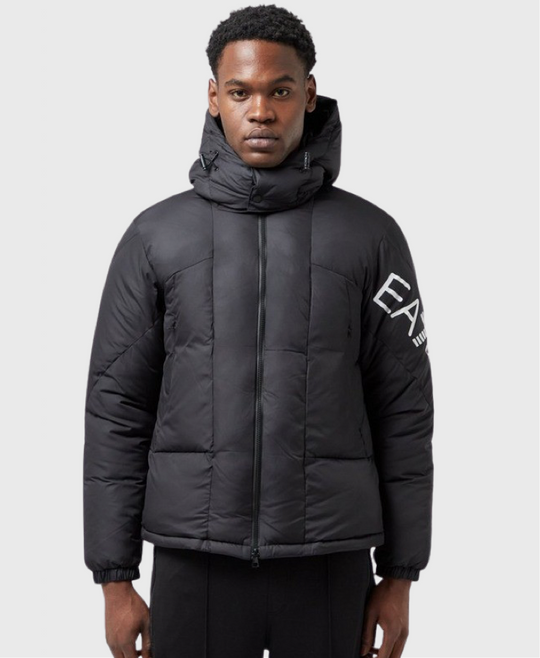 EA7 Emporio Armani 6LPB11 Down Puffer Jacket Black