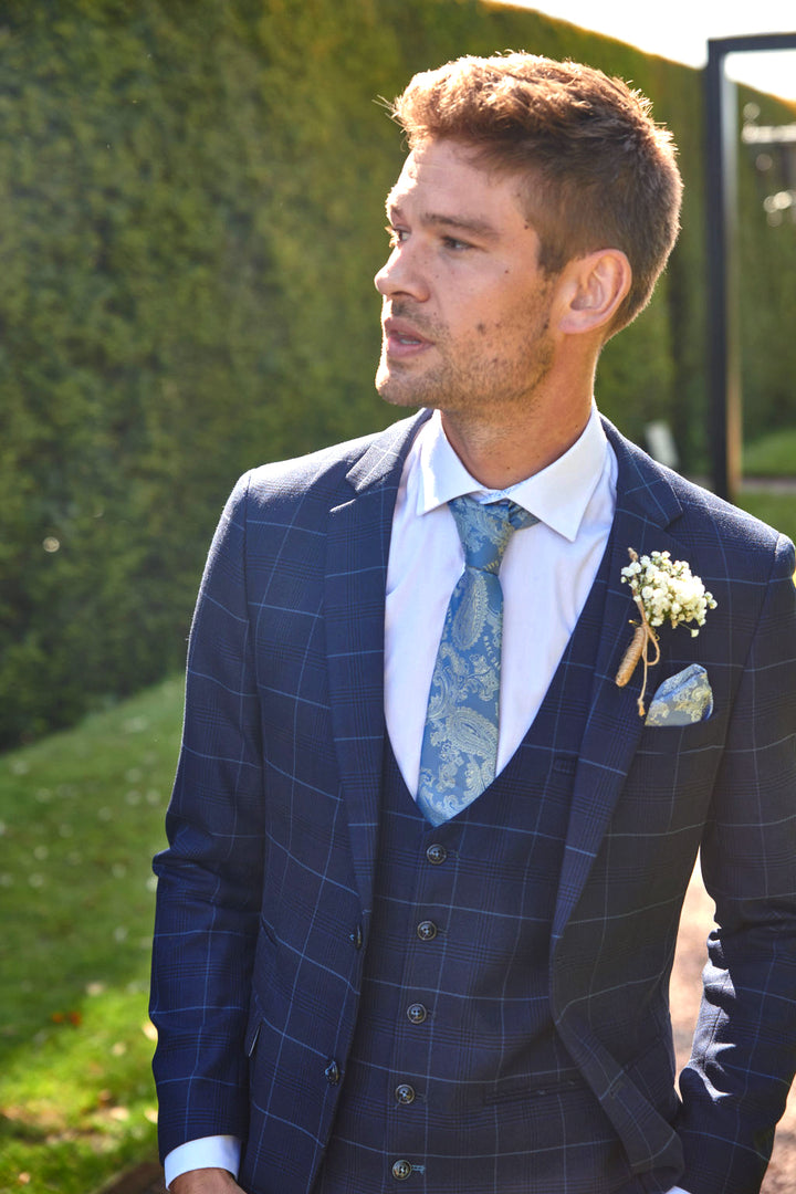 Marc Darcy Edinson Blazer Navy Sky