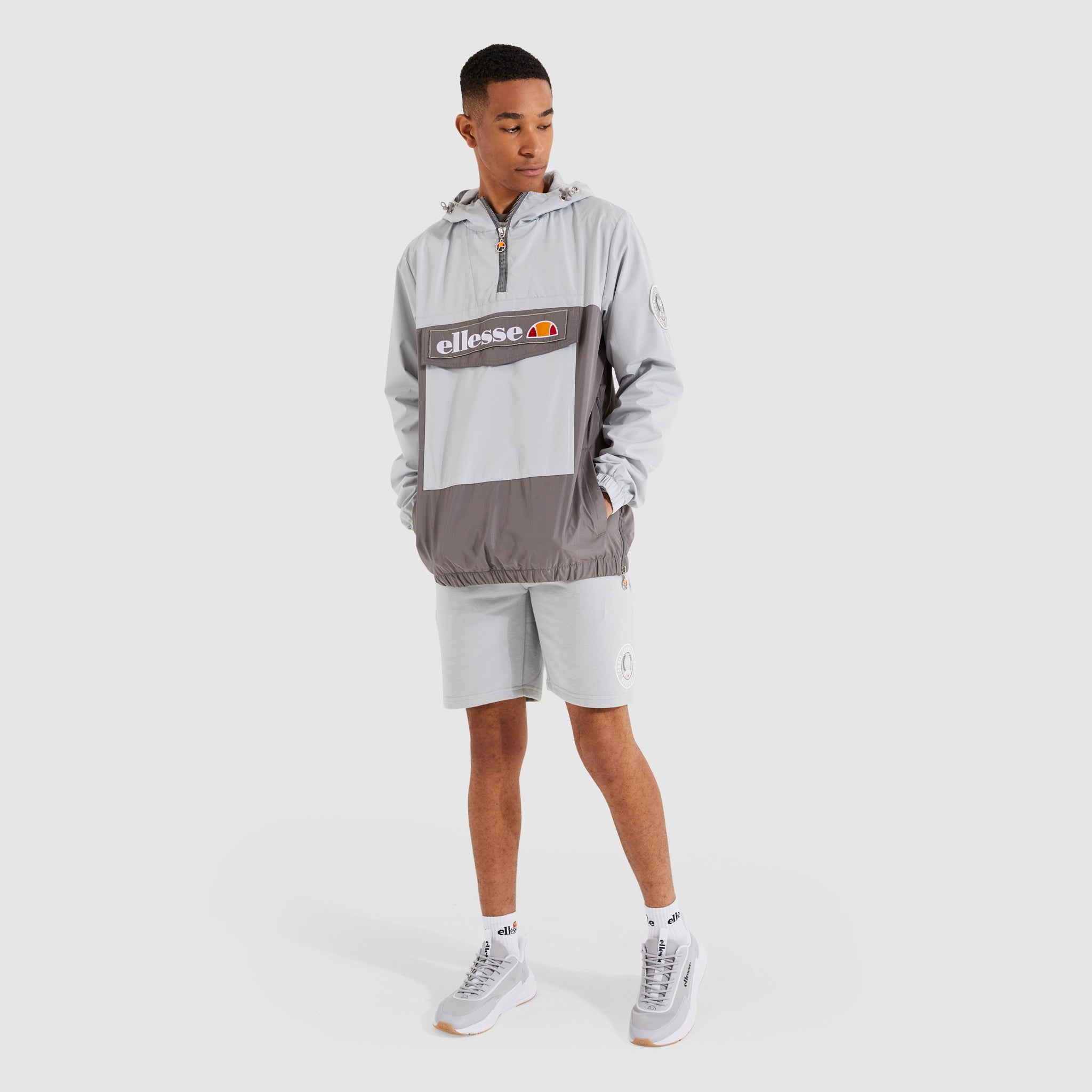 Ellesse Orologio Track Top Light Grey – Vault Menswear