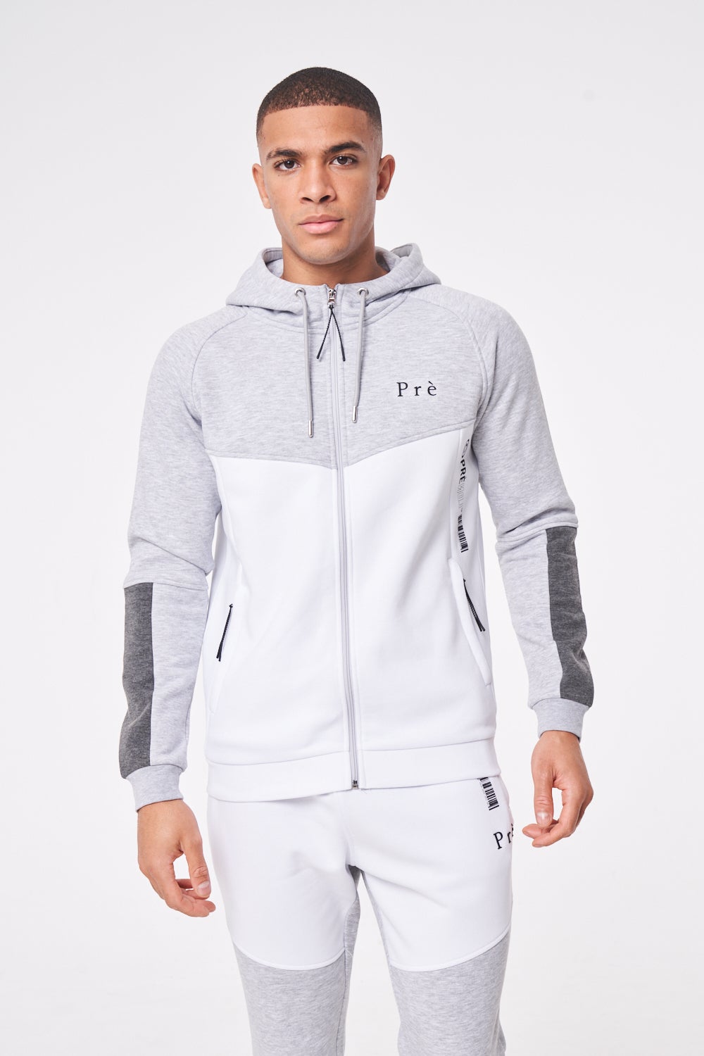 Pre London Evora Hoodie Grey Marl