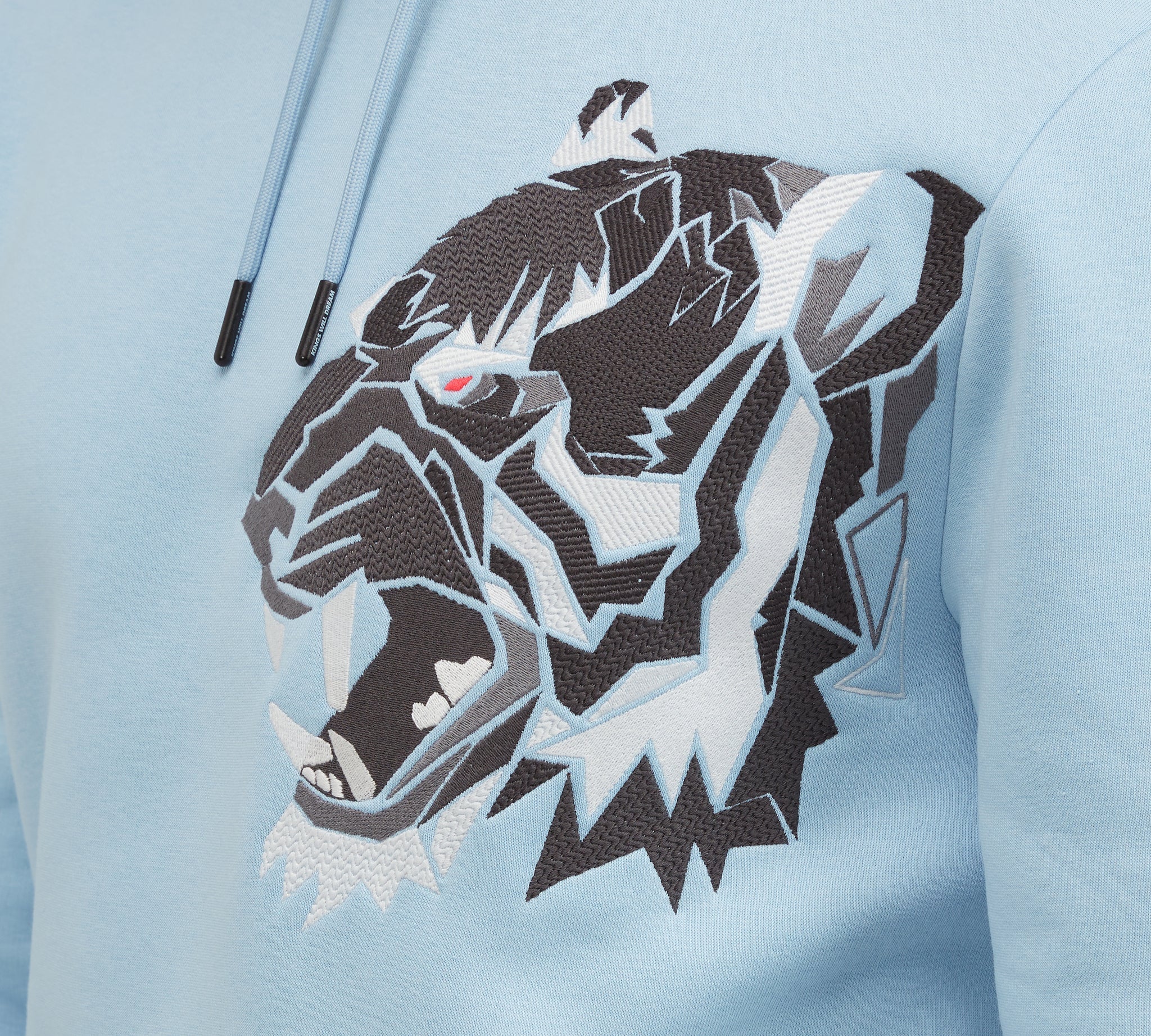 Kings Will Dream Demon 3.0 Hoodie Pale Blue Vault Menswear