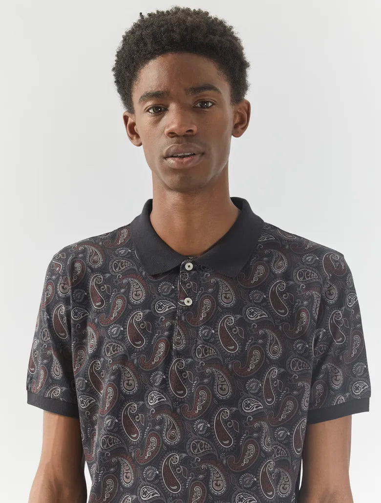 Black pretty deals green polo