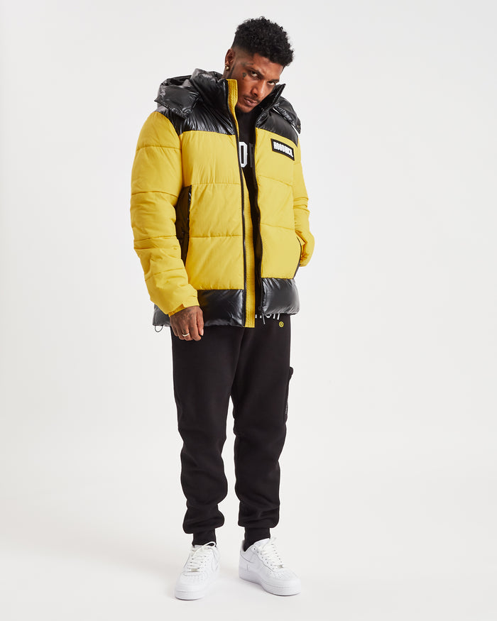 Hoodrich OG Clique Jacket Yellow/Black – Vault Menswear