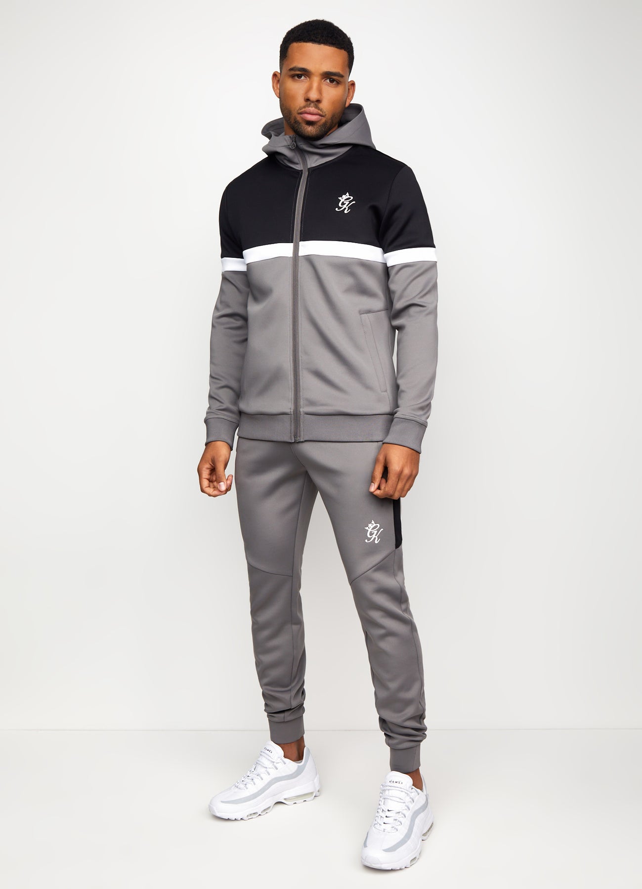 Gym King Kingston Joggers Smoke Grey Vault Menswear