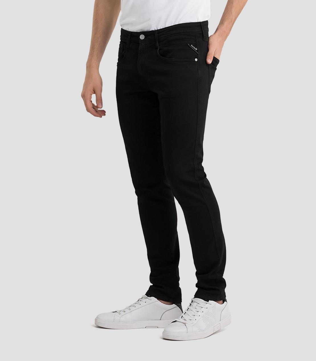 Replay M914Y Anbass 85B Jeans Jet Black