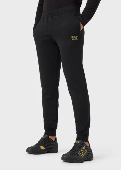 EA7 Emporio Armani 8Npp53 Joggers Black Gold