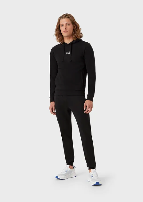 EA7 Emporio Armani 8Npv81 Hoodie Black