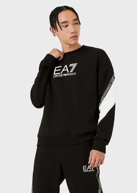 EA7 Emporio Armani 6Kpm28 Sweatshirt Black