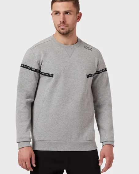 EA7 Emporio Armani 6Kpm63 Sweatshirt Grey Melange
