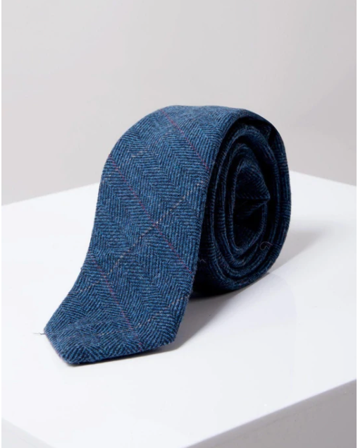 Marc Darcy Dion Tie Blue