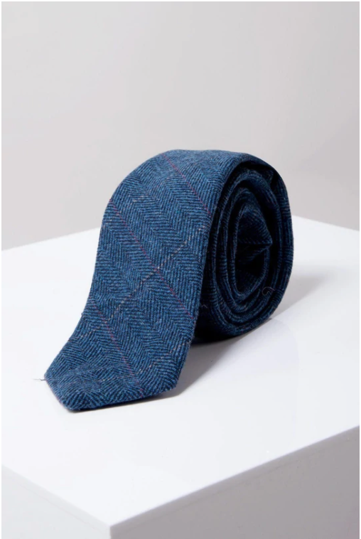 Marc Darcy Dion Tie Blue