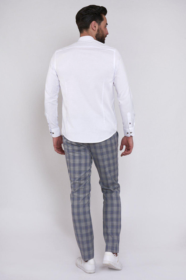 Marc Darcy Grandad Collar Archie Shirt White