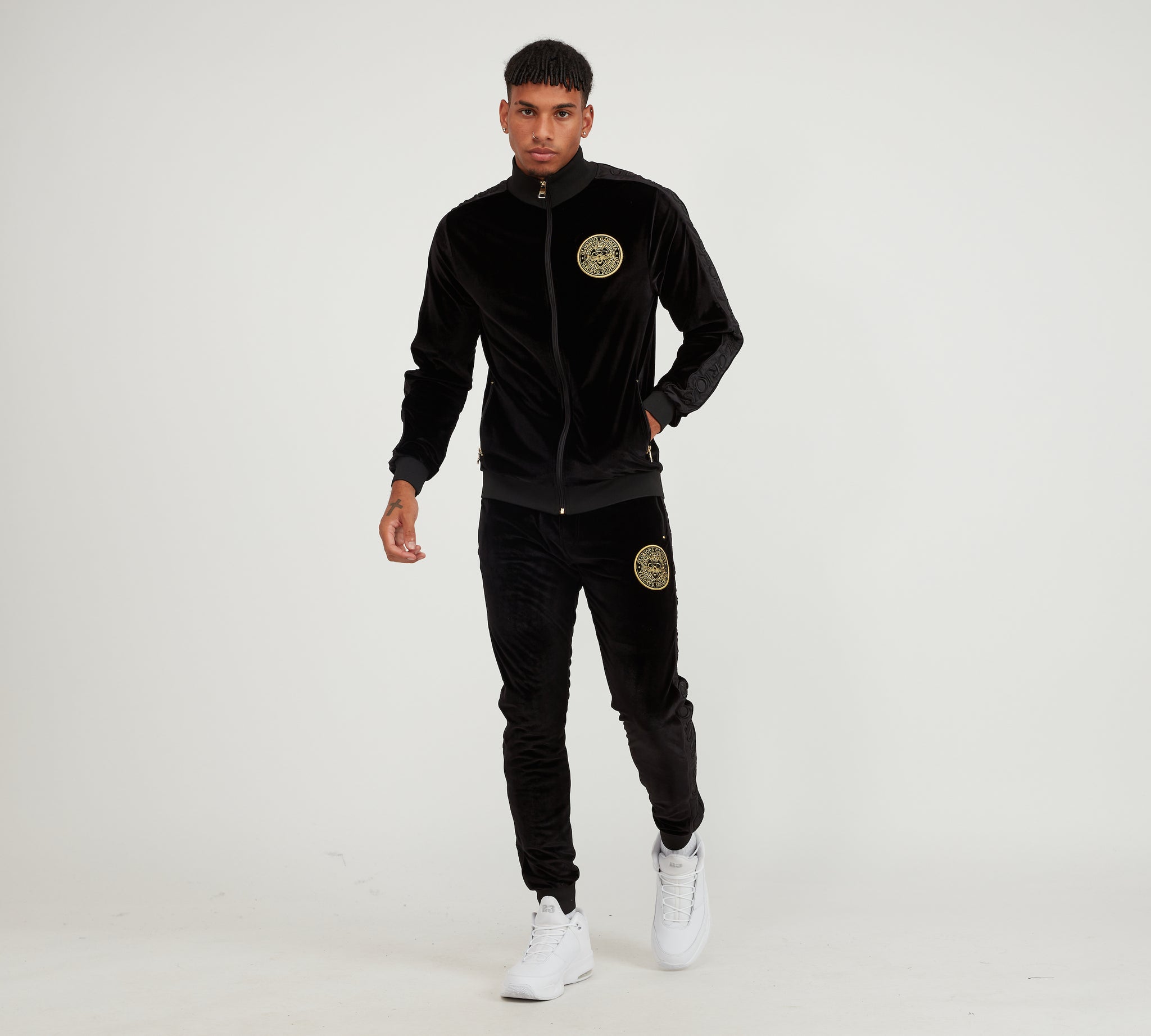 Glorious gangsta lyron velour tracksuit 2025