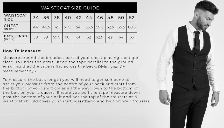 Marc Darcy Edinson Waistcoat Navy Sky
