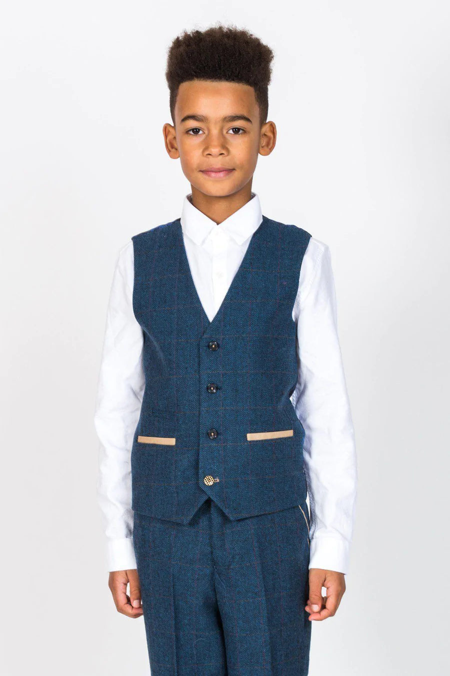 Marc Darcy Kids Dion 3-Piece Suit Blue (Age 1-8)